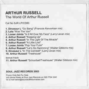 Arthur Russell - The World Of Arthur Russell download free
