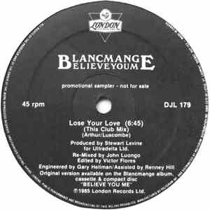 Blancmange - Lose Your Love download free