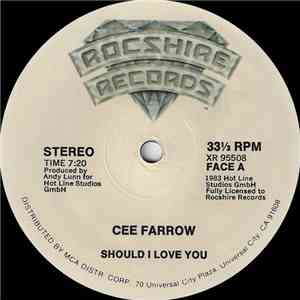 Cee Farrow - Should I Love You download free