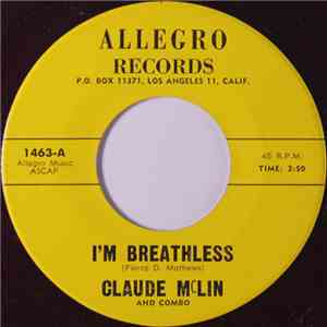 Claude McLin And Combo - I'm Breathless download free