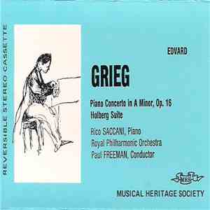 Edvard Grieg, Rico Saccani, Royal Philharmonic Orchestra, Paul Freeman - Piano Concerto In A Minor, Op. 16 / Holberg Suite download free Edvard Grieg, Rico Saccani, Royal Philharmonic Orchestra, Paul Freeman - Piano Concerto In A Minor, Op. 16 / Holberg Suite download mp3 flac