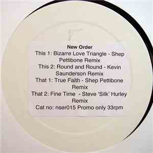 New Order - Bizarre Love Triangle / Round And Round / True Faith / Fine Time download free