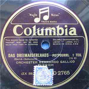 Orchester Bernardo Gallico - Das Drei Maederlhaus - Potpourri download free