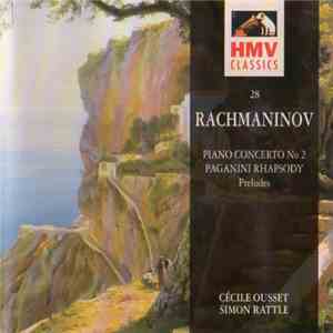 Rachmaninov, Cécile Ousset, Simon Rattle, John Ogdon - Piano Concerto No 2 Paganini Rhapsody Preludes download free