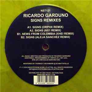 Ricardo Garduno - Signs Remixes download free