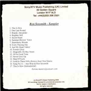Ron Sexsmith - Sampler download mp3 flac