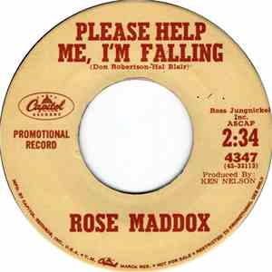 Rose Maddox - Please Help Me, I'm Falling download free