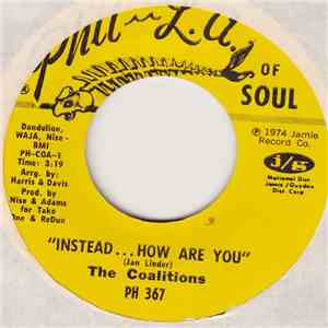 The Coalitions - Instead...How Are You / I Don't Mind Doin' It download free