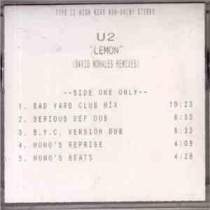 U2 - Lemon (David Morales Remixes) download free