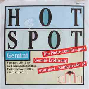 Unknown Artist / Hot Chocolate - Hot Spot / Emma - Die Platte Zum Ereignis Gemini-Eröffnung Stuttgart Königstrasse 18 download free