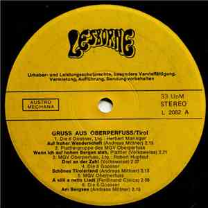 Various - Gruss Aus Oberperfuss / Tirol download free